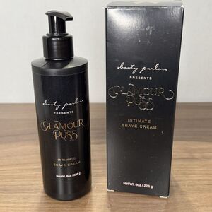 Booty Parlor Glamour Puss Shave Cream‎ 8oz  New In Box Lanolin Cruelty Free